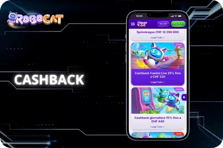 Robocat Casino Cashback